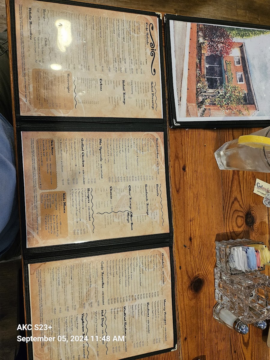Menu West End Cafe-10