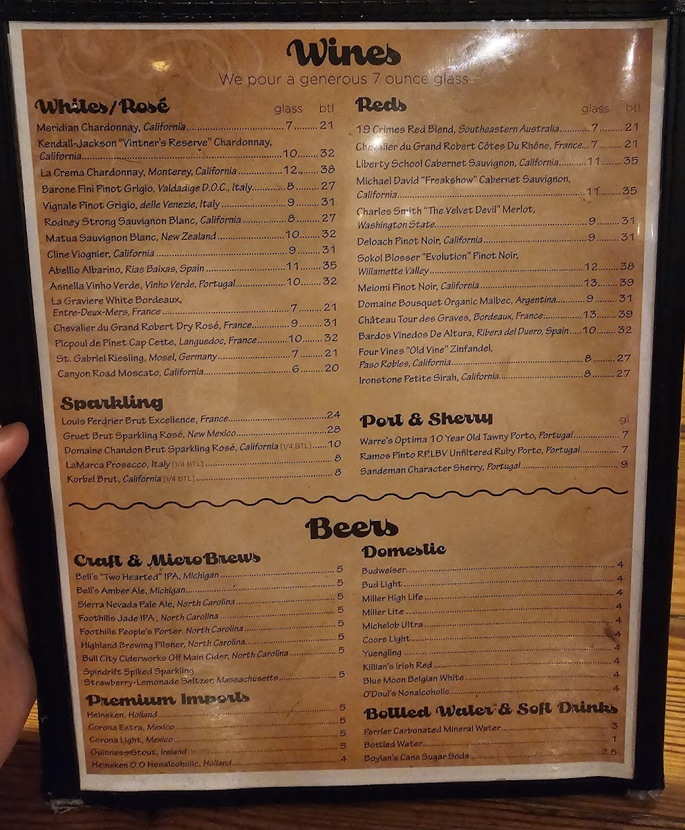 Menu West End Cafe-4